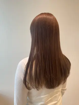 ロング カラー 野田 カレンのヘアスタイル