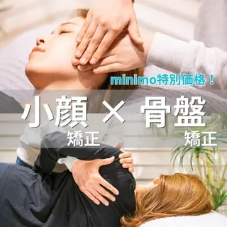 姿勢改善&小顔矯正& 美容鍼・恵比寿リョウのエステ・リラクイメージ