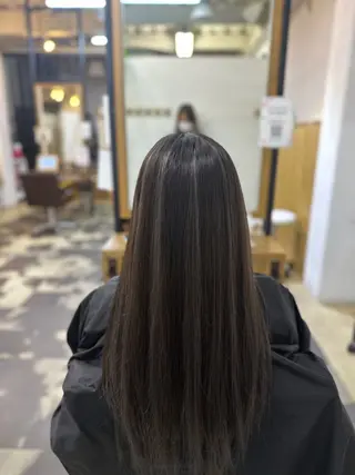 ロング BRAS岸和田 /質感再生/赤み消しのヘアスタイル