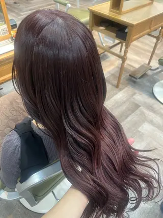 ロング カラー こと 🐰のヘアスタイル