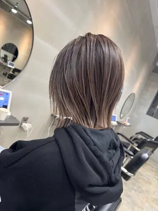 ミディアム カラー 阪田 素規のヘアスタイル