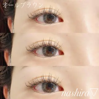 マツエク・マツパ nashira恵比寿 まつ毛＆眉毛サロンのマツエク・マツパデザイン