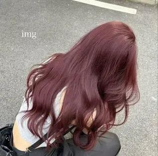 ロング カラー 🤍韓国艶ワンホン ヘアMayu🤍のヘアスタイル