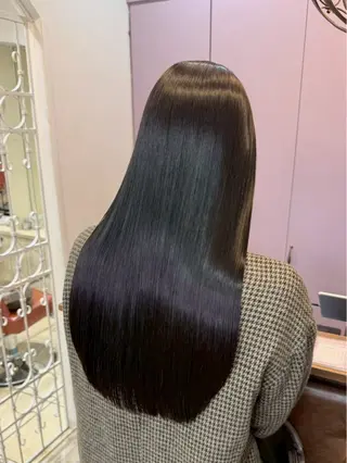 ロング 梓真💐 ツヤ髪　渋谷のヘアスタイル