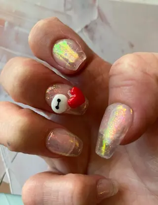 ネイル imaichise 🧡💜推しネイルのネイルデザイン