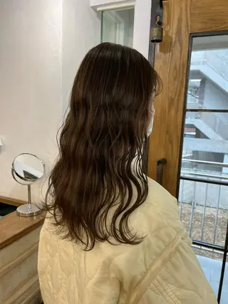 セミロング 髪質改善/艶カラー MISATOのヘアスタイル