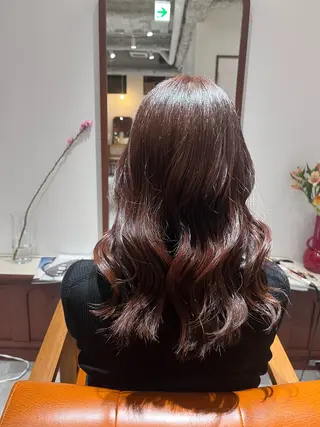 ミディアム カラー 💠urara opus💠🩵のヘアスタイル