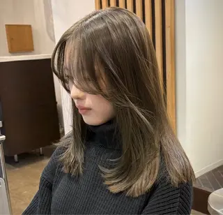 ミディアム カラー 似合わせカラー🧹 miyukiのヘアスタイル