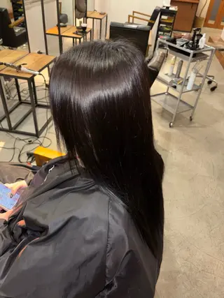 ロング 大藤 守遥のヘアスタイル