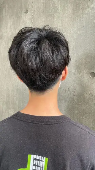 メンズ もりたみかこ 美容師お休み中のヘアスタイル