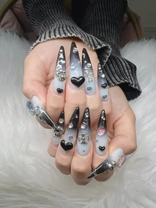 ネイル Lee Nails チップ長さだし専門店のネイルデザイン