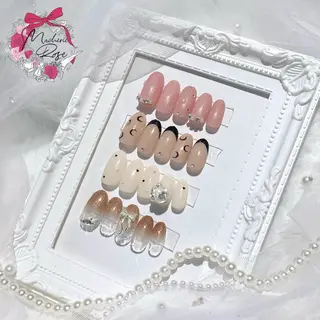 ネイル Macherie Rose Jrのネイルデザイン