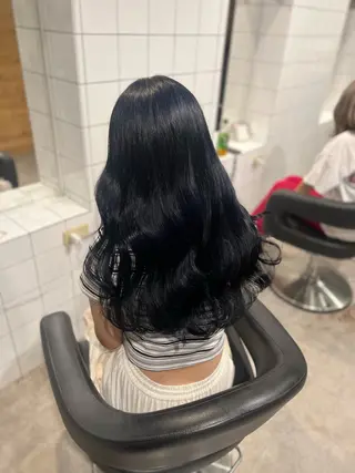 ロング カラー 暖色✖️韓国ヘア 🥀SAHO🥀のヘアスタイル