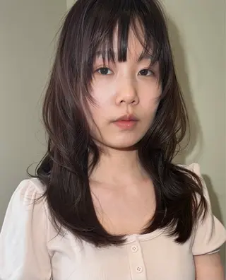 セミロング 似合わせ/髪質改善 辻 那美樹のヘアスタイル