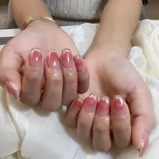 ネイル 🎀nana🫧 ワンホンネイル🎀のネイルデザイン
