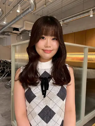 ロング カラー 榊原 悠馬のヘアスタイル