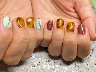 ネイル mau nail ,to skinのネイルデザイン