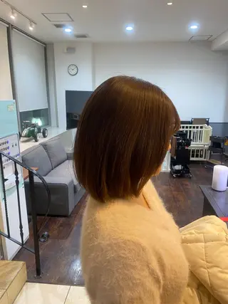ミディアム レイヤー支持no.1 ☆笠原翔一のヘアスタイル