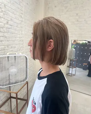 ミディアム テラダ ユウシン西金沢のヘアスタイル