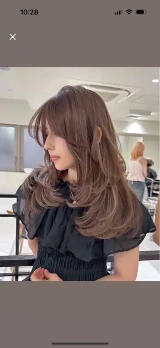 ロング 🎀 うる艶透明感 カラー / 錦糸町のヘアスタイル