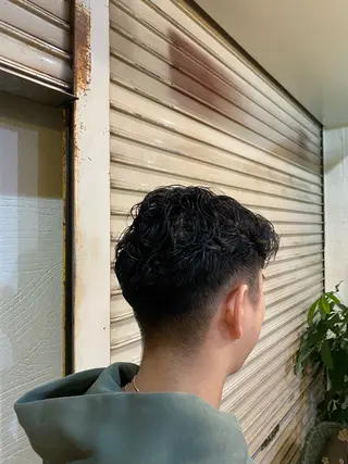 ショート パーマ メンズ 森　敦生👑 メンズカット＆パーマのヘアスタイル