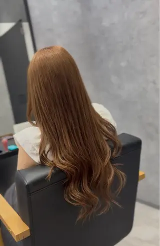 ロング カラー はやと【エクステ ×ブリーチ特化】のヘアスタイル