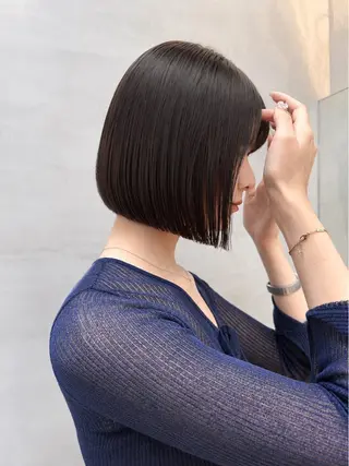 ショート パーマ 🦋韓国風レイヤー/ 艶髪矯正🦋凛太郎のヘアスタイル