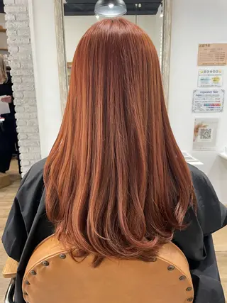 ロング カラー 吉田 凱翔のヘアスタイル