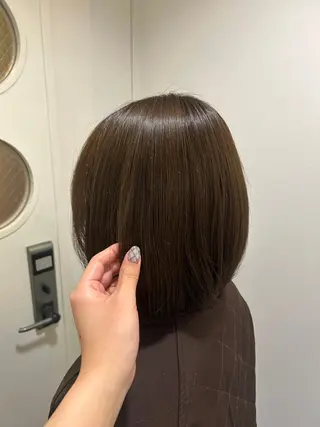 カラー UNBIRTHDAY ゆづみのヘアスタイル