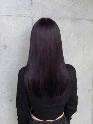 ロング カラー パーマ ヘアアレンジ メンズ 赤み消し艶カラー/美 髪☘️Reika☘️のヘアスタイル