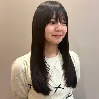 ロング 透明感カラー 🌱多田 望花のヘアスタイル