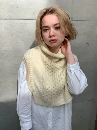 ショート 忠本 功のヘアスタイル