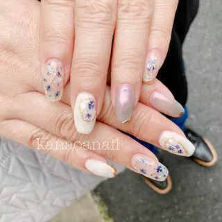ネイル 地爪育成💅 kanaoanailのネイルデザイン
