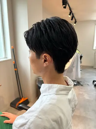 パーマ メンズ 船橋駅フェザーパーマ ニュアンスパーマ保立のヘアスタイル