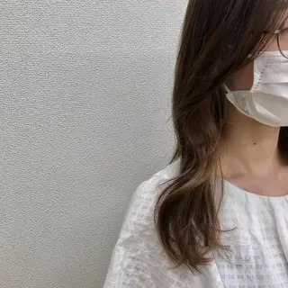 セミロング もりたみかこ 美容師お休み中のヘアスタイル