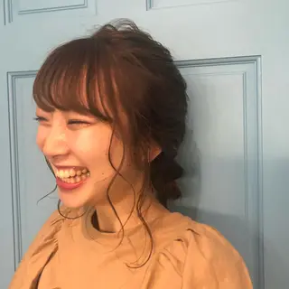 ミディアム カラー 髪質改善/レイヤー/ お顔まわり/Ami.のヘアスタイル