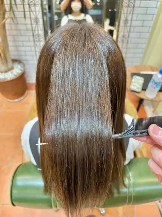 ロング 石井 佑樹のヘアスタイル