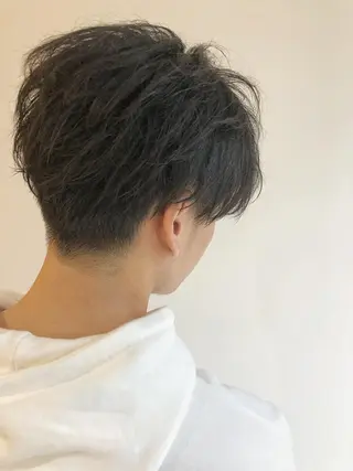 ショート パーマ メンズ 千村 亮のヘアスタイル