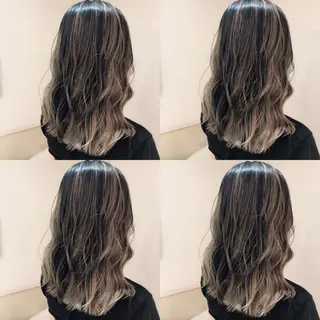 セミロング カラー レイヤー×艶髪特化 マネージャー安藤光司のヘアスタイル