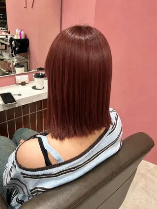 ミディアム 透明感カラー♡ 原宿美容室¦Rinaのヘアスタイル