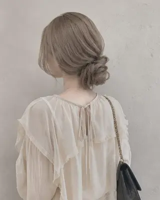 セミロング 長島 良翼のヘアスタイル