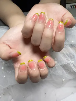 ミディアム カラー ネイル Nail NaNaのネイルデザイン