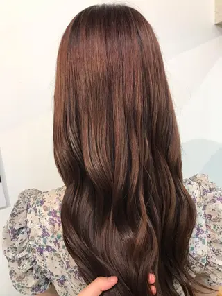 ロング i sのヘアスタイル