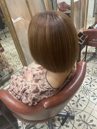 ショート ✨美髪縮毛矯正× ショート/佐藤恵太のヘアスタイル