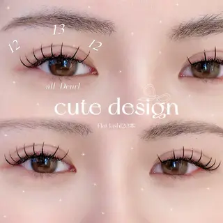 マツエク・マツパ cocoru 💓 悉知のマツエク・マツパデザイン