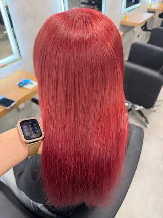カラー 暖色/透明感カラー 🤍yuzuho🫧のヘアスタイル