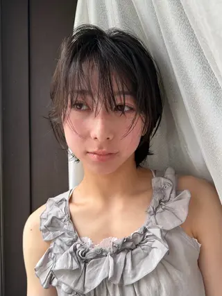 ショート ひな🐥ハイトーン/ レイヤーカット🎼のヘアスタイル