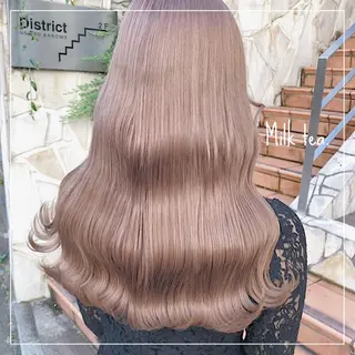 ロング カラー ヘアアレンジ 💕ブリーチ/ヘアメ 🎀YUUKAのその他イメージ
