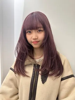 ロング 韓国ヘアメンズ・レデ ィース特化ミクのヘアスタイル
