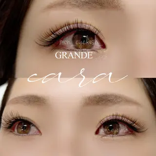 マツエク・マツパ アイブロウ GRANDEcara 栄 Miki🍀のマツエク・マツパデザイン
